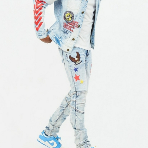 🆕️eagle emblem Denim Jean's 30w - Picture 11 of 11